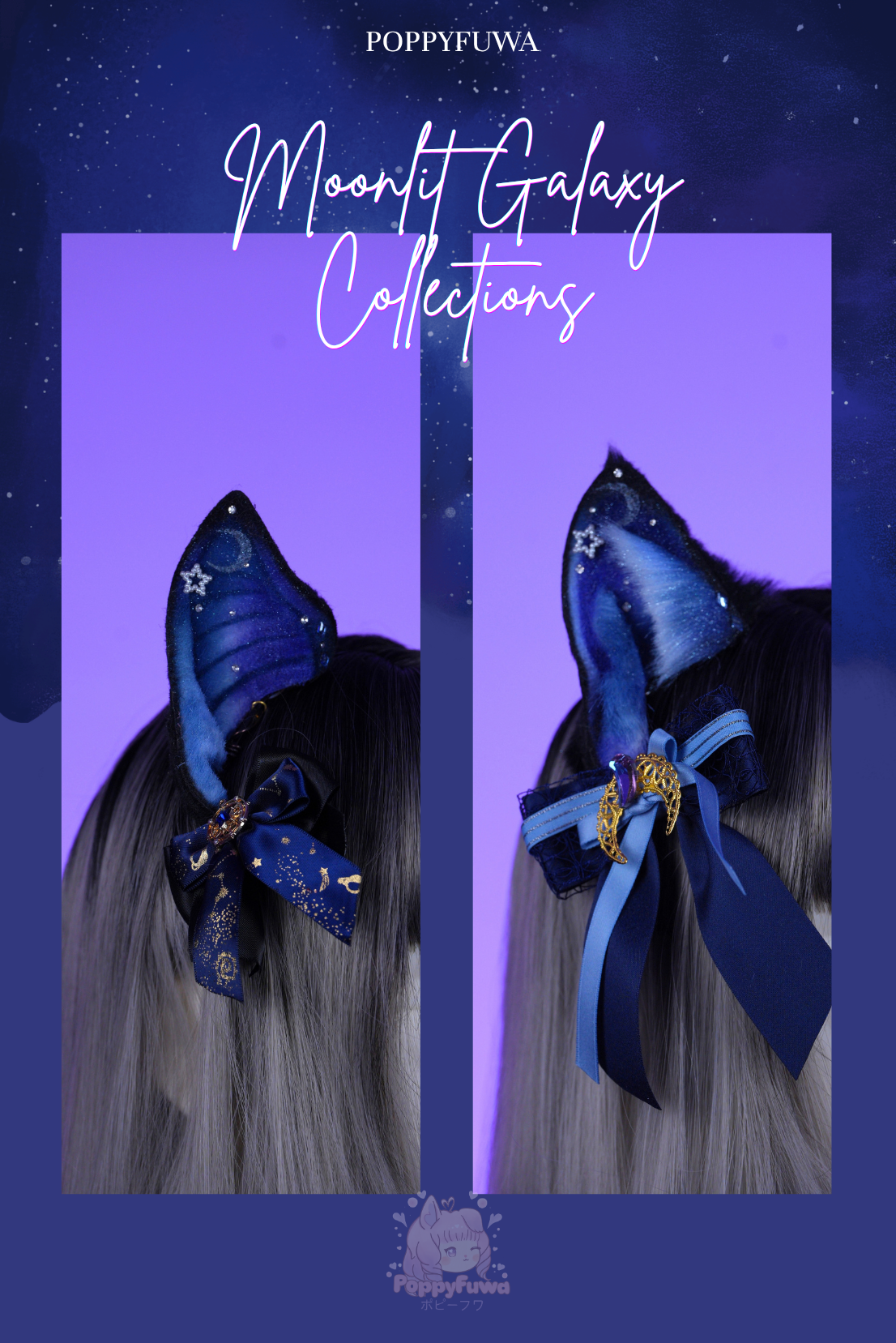 Moonlit Galaxy Collection - Bat Ears